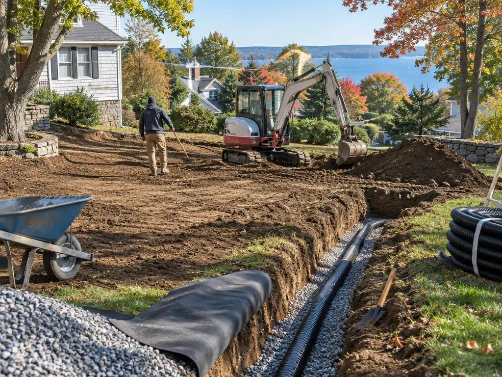 Grading, Topsoil & Drainage Prep in New York, NY